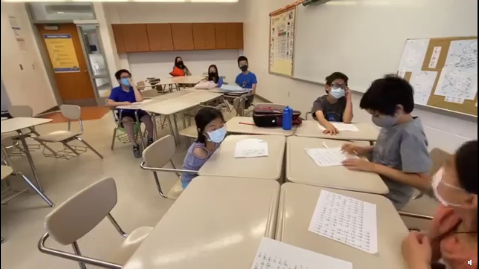 華文介紹七大洲和五大洋