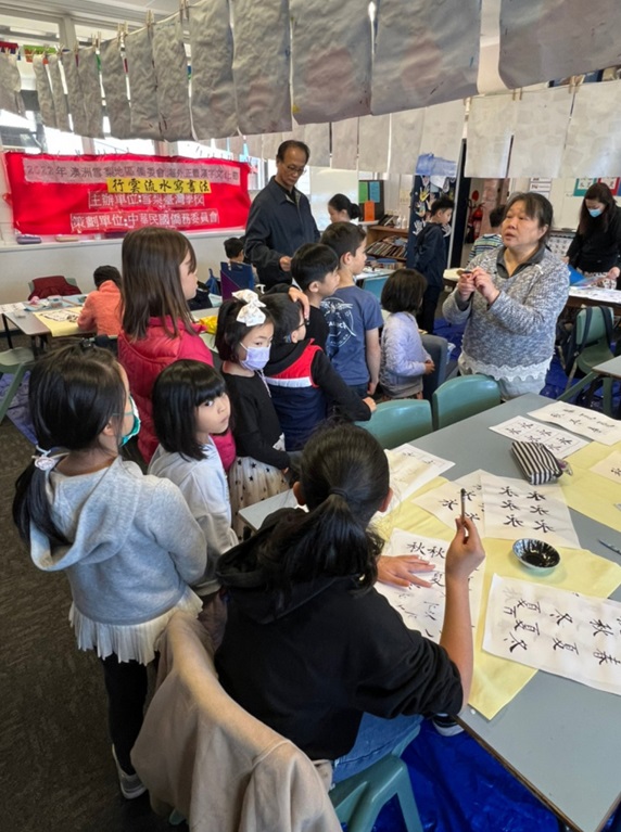 充滿文學氣息的活動現場