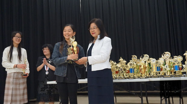 聖伊納爵中文學校結業典禮 李淑玲勉提升教學技能2