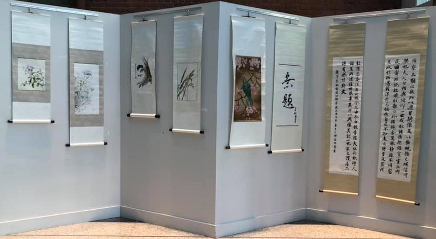 鳳凰城漢字文化–展出臺北市立中正高中青年畫家書畫作品