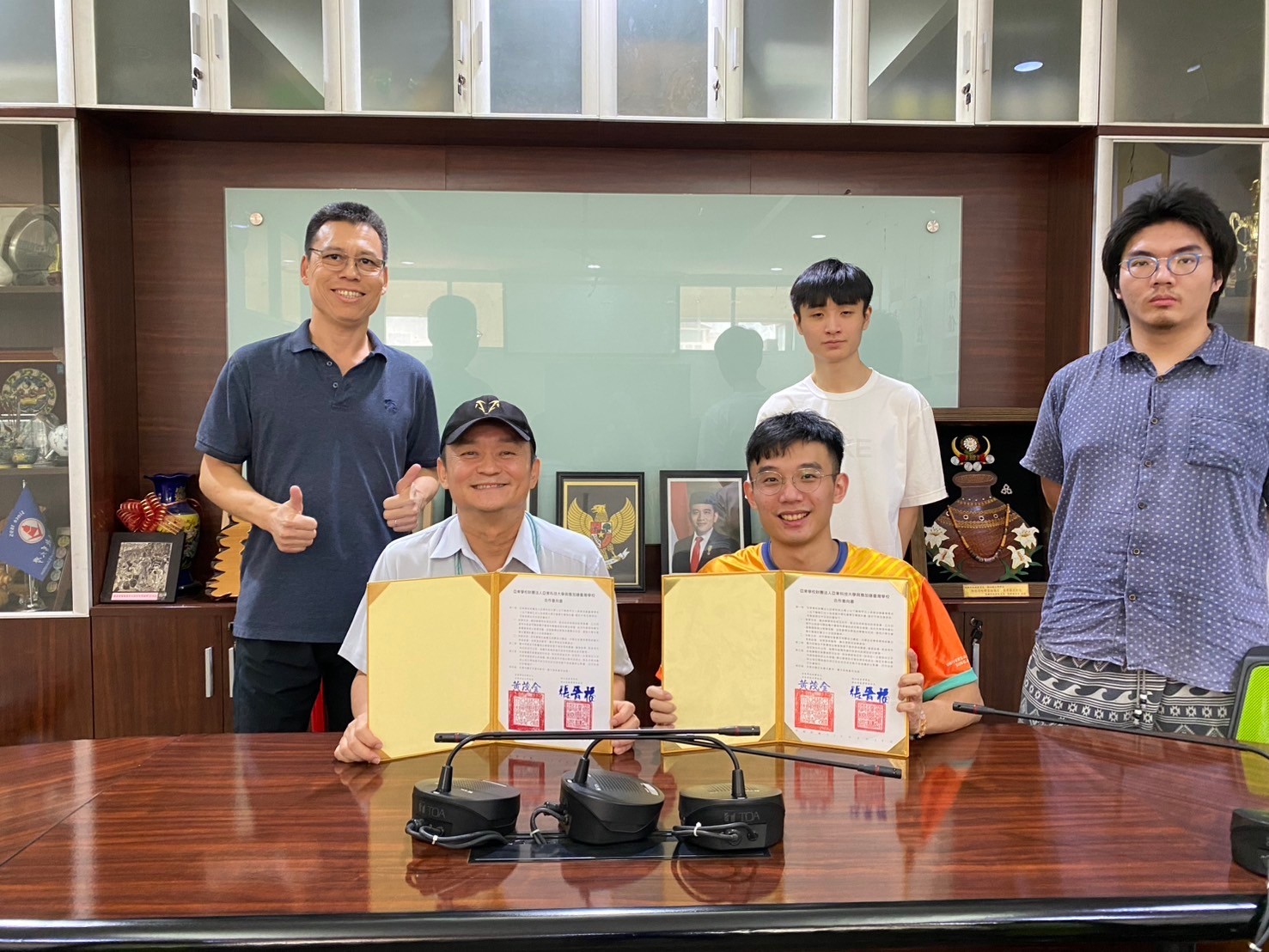 亞東科大與雅臺校簽署MOU