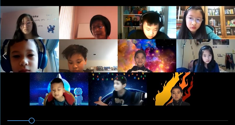 任課教師於期末舉行網路園遊會