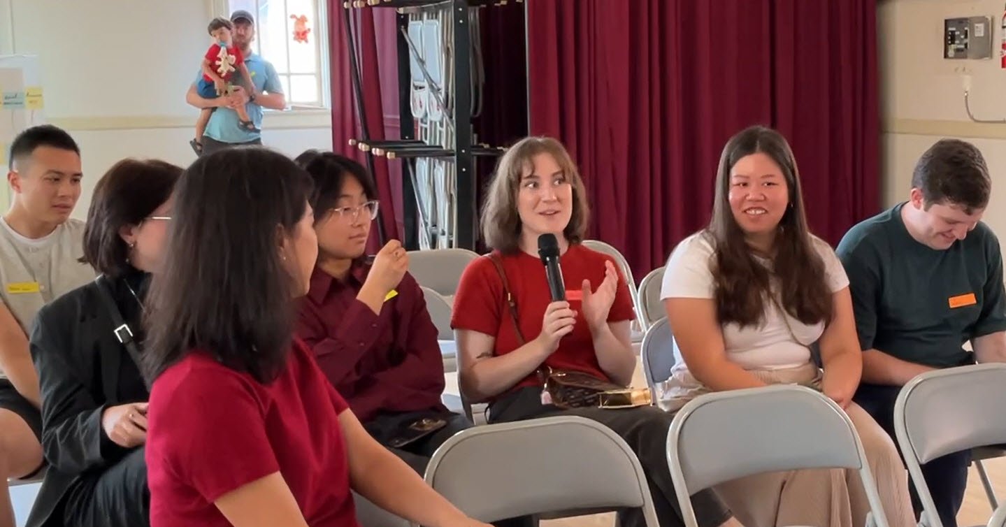 第一期TCML結業的學生分享學習成果與心得