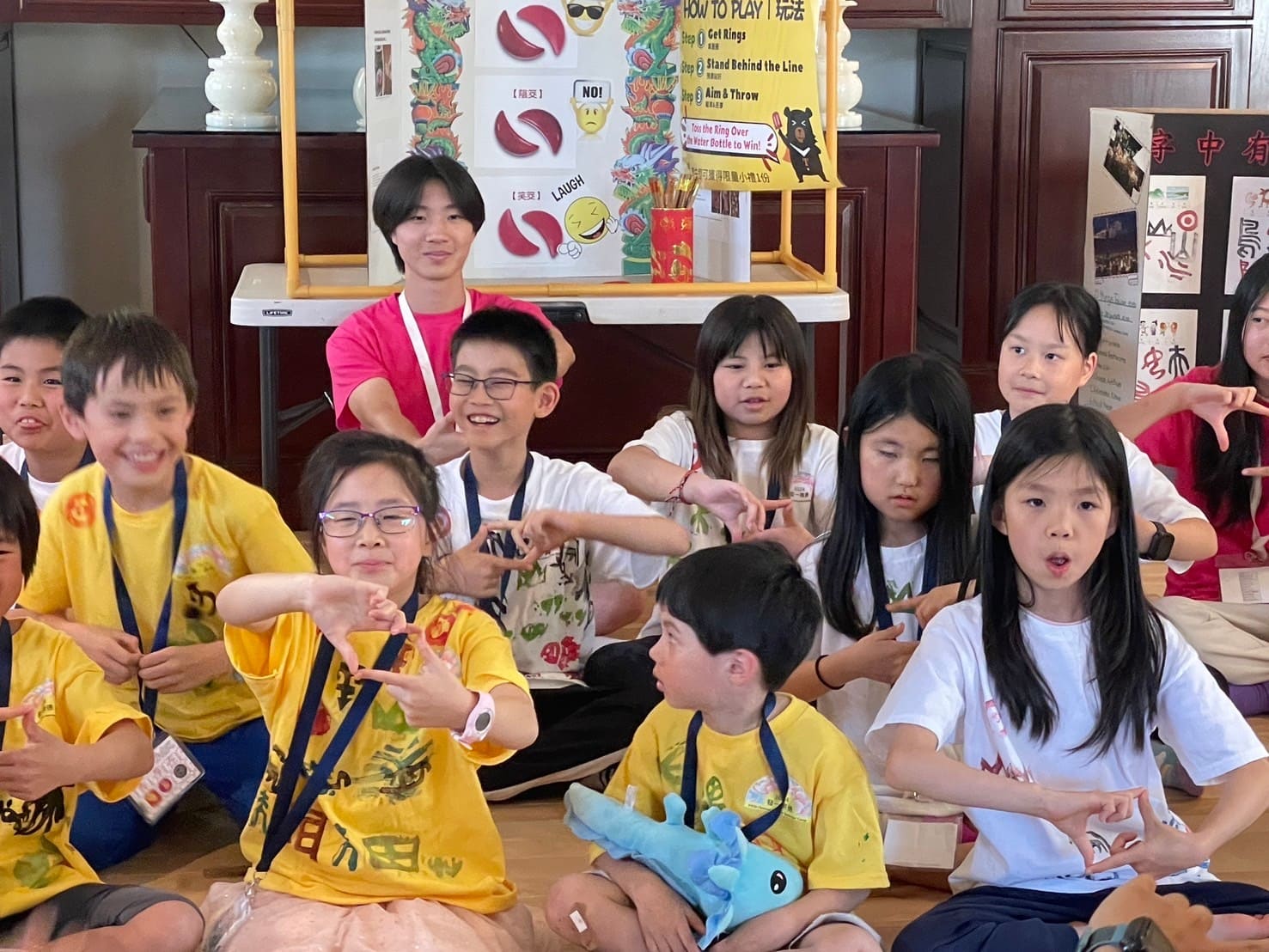 學員成果展-律動和隊呼表演