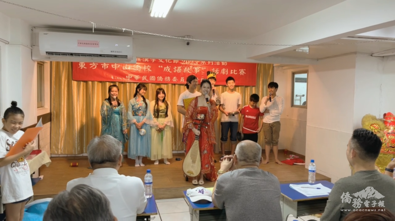 同學們使出渾身解數賣力演出