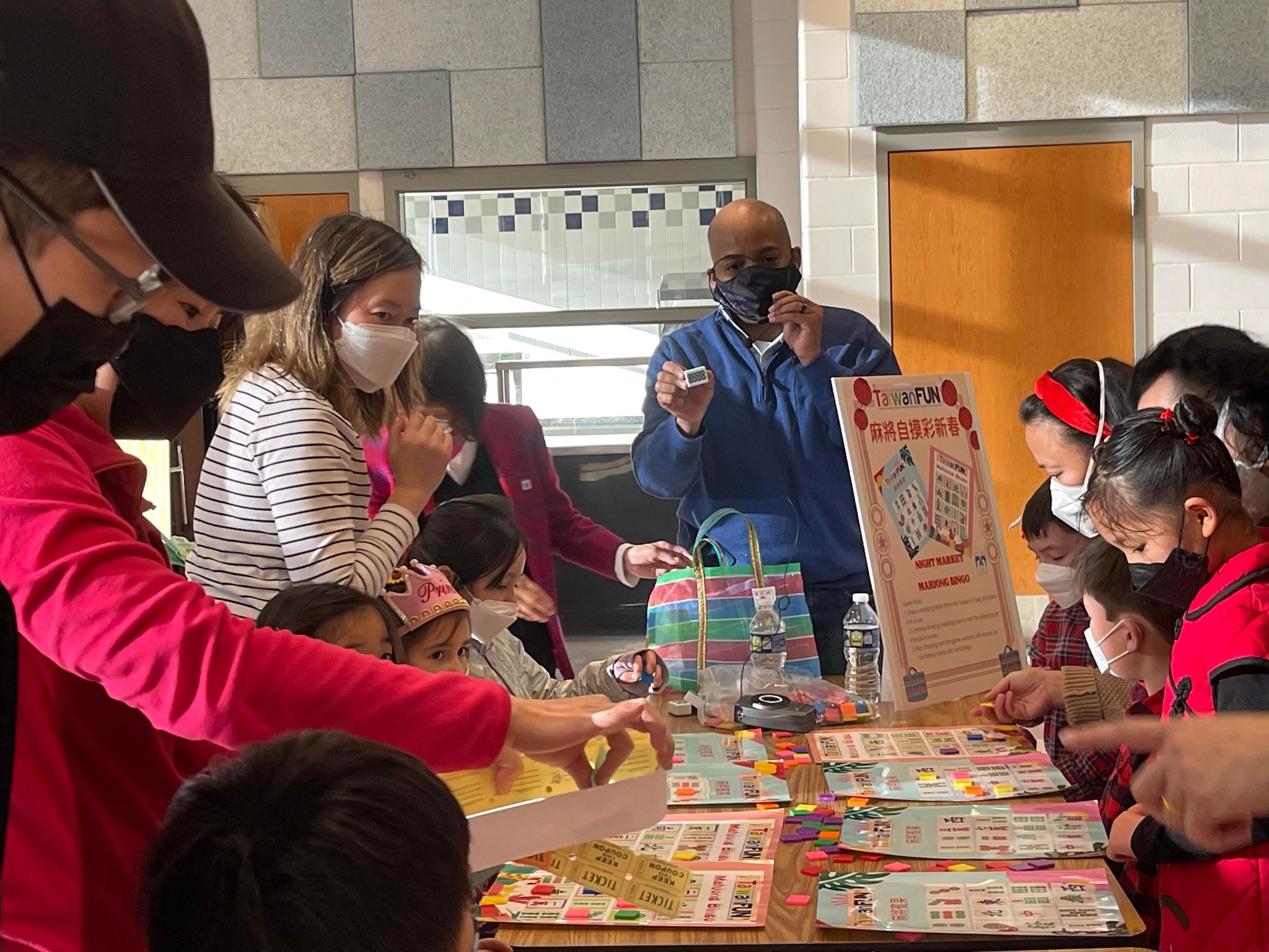 華語文中心美國學員帶領玩臺灣遊戲