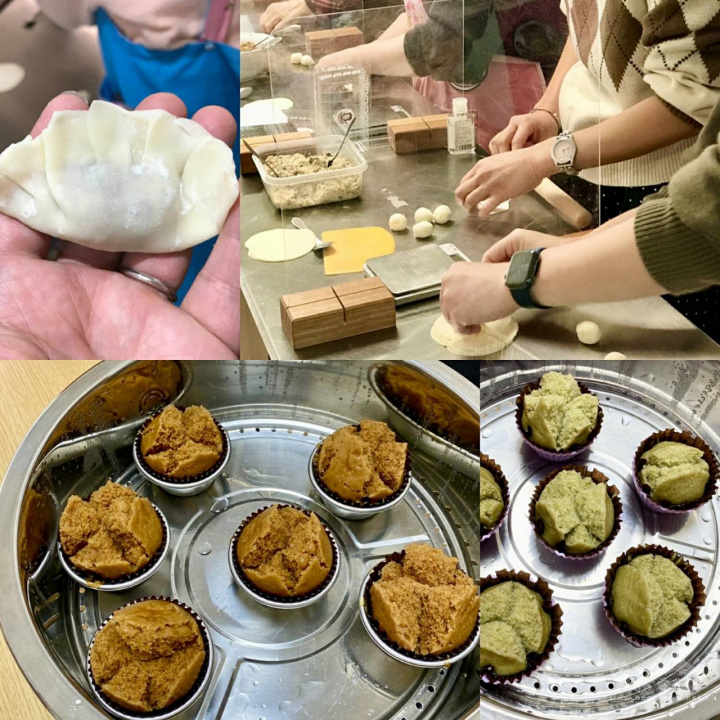 春節應景食品-發糕及餃子