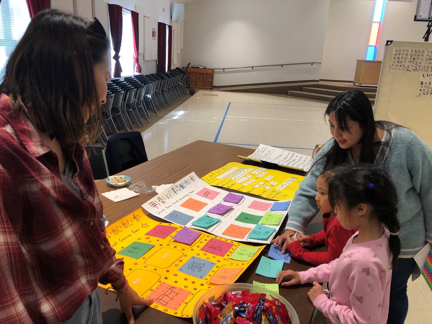 老師解說漢字的形成