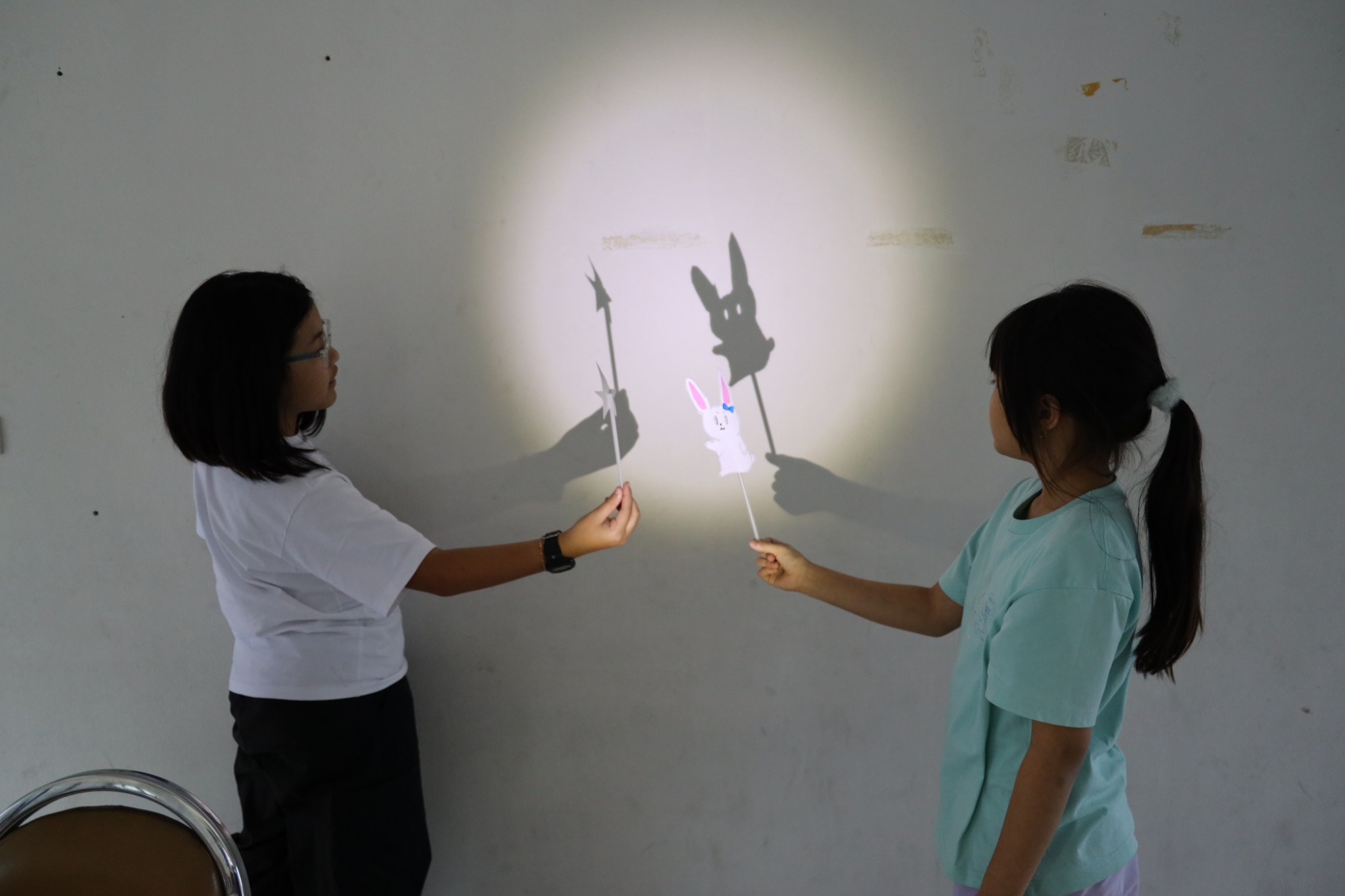 中秋節慶皮影故事