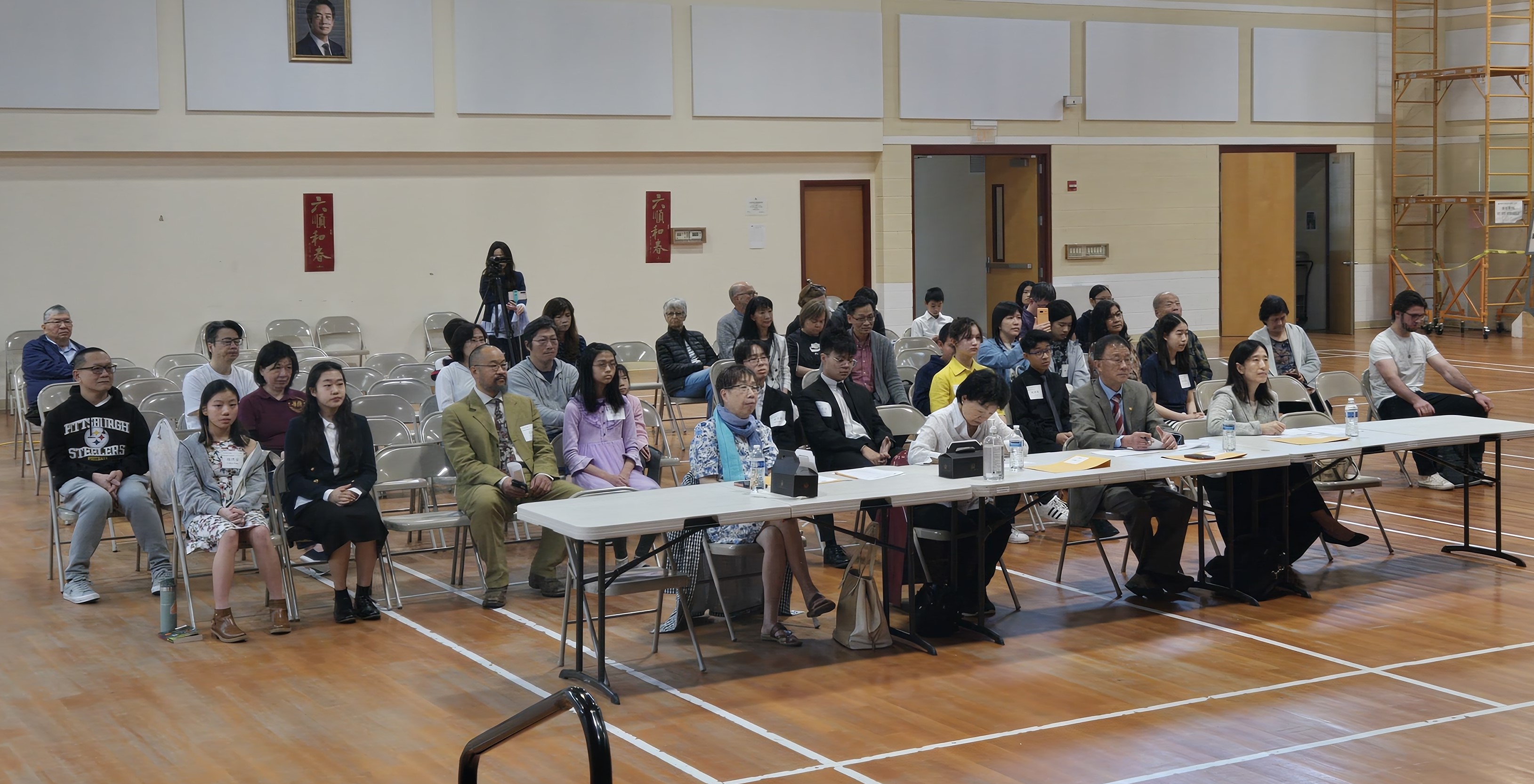 高中及成人組比賽現場