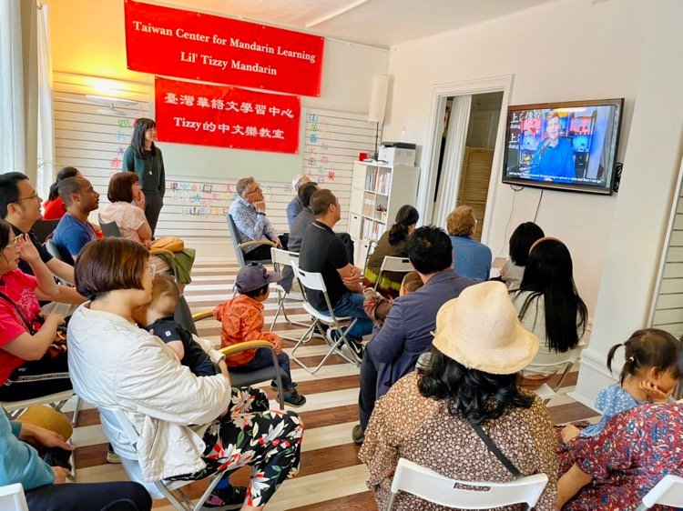 瑞典網紅盧卡斯特別為臺灣華語文學習中心以瑞典語製作影片，分享在台灣生活與學習中文的經驗