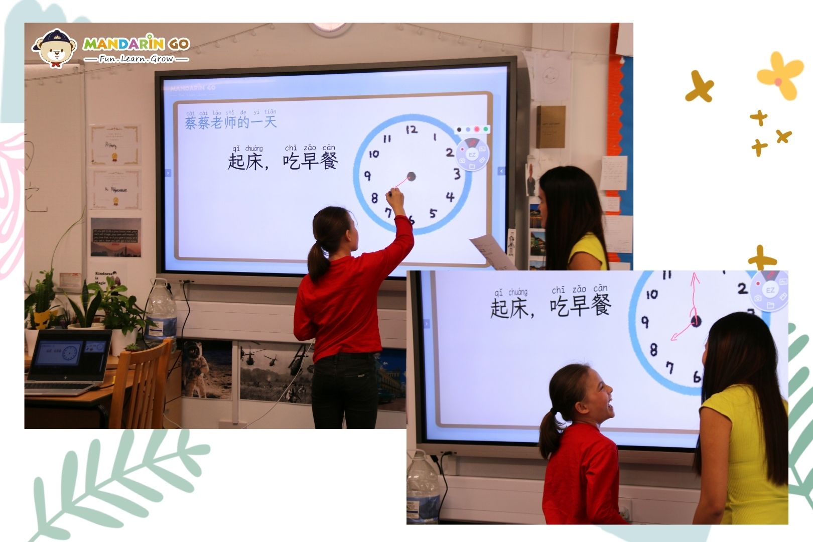 Mandarin Go 中華文化兒童夏令營 - 《數學邏輯思維》認識時間 