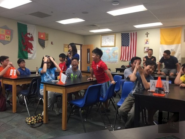 夏樂市中文學校識字造句競賽 學子創意滿點1