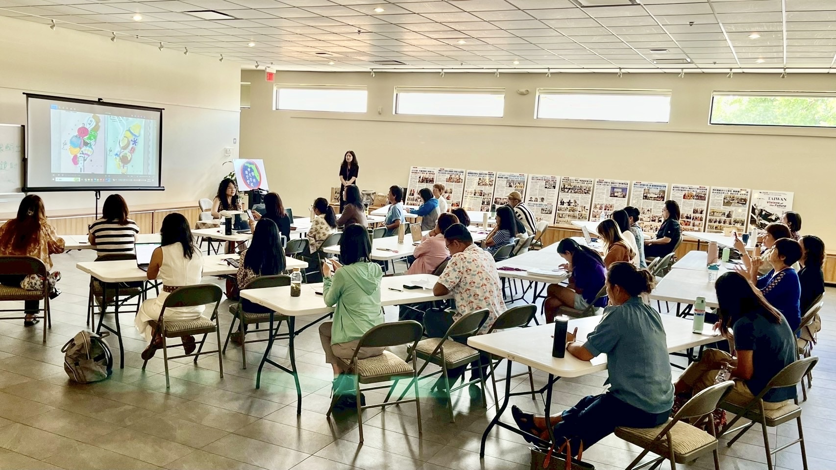 海外華文教師研習會上課情形