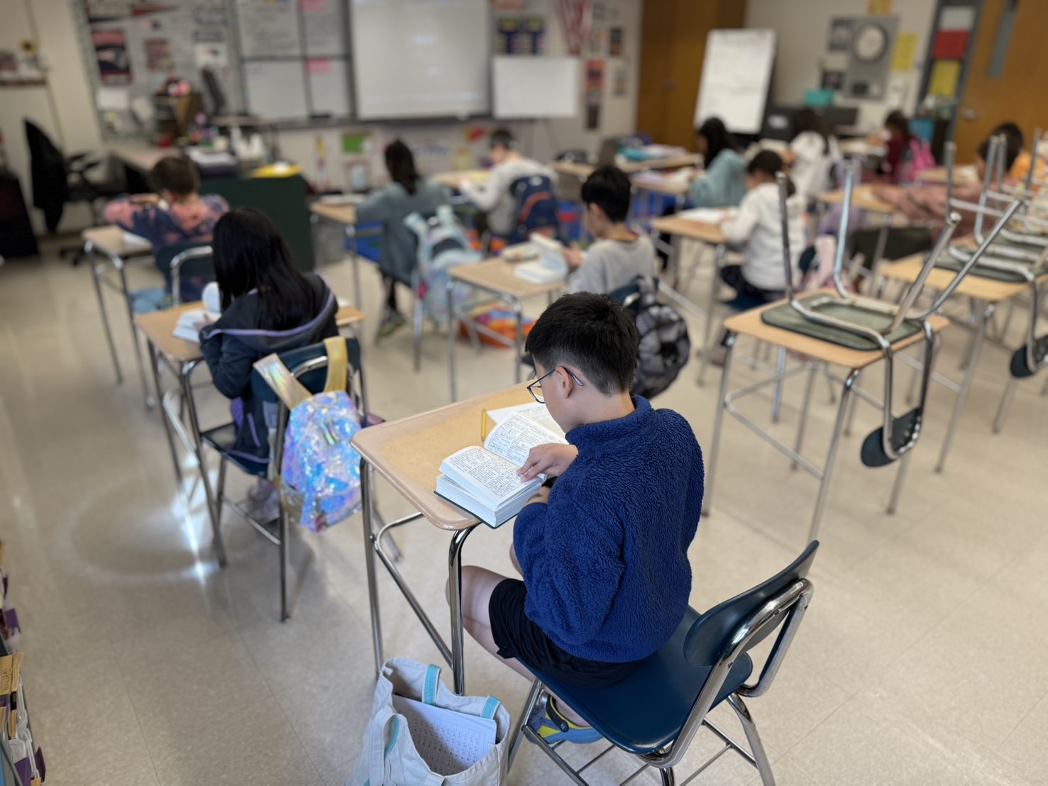 孩子們全心全力的投入在這場競賽中