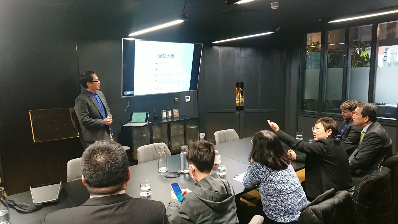 僑務委員會徐佳青副委員長訪視愛爾蘭臺灣華語文學習中心2