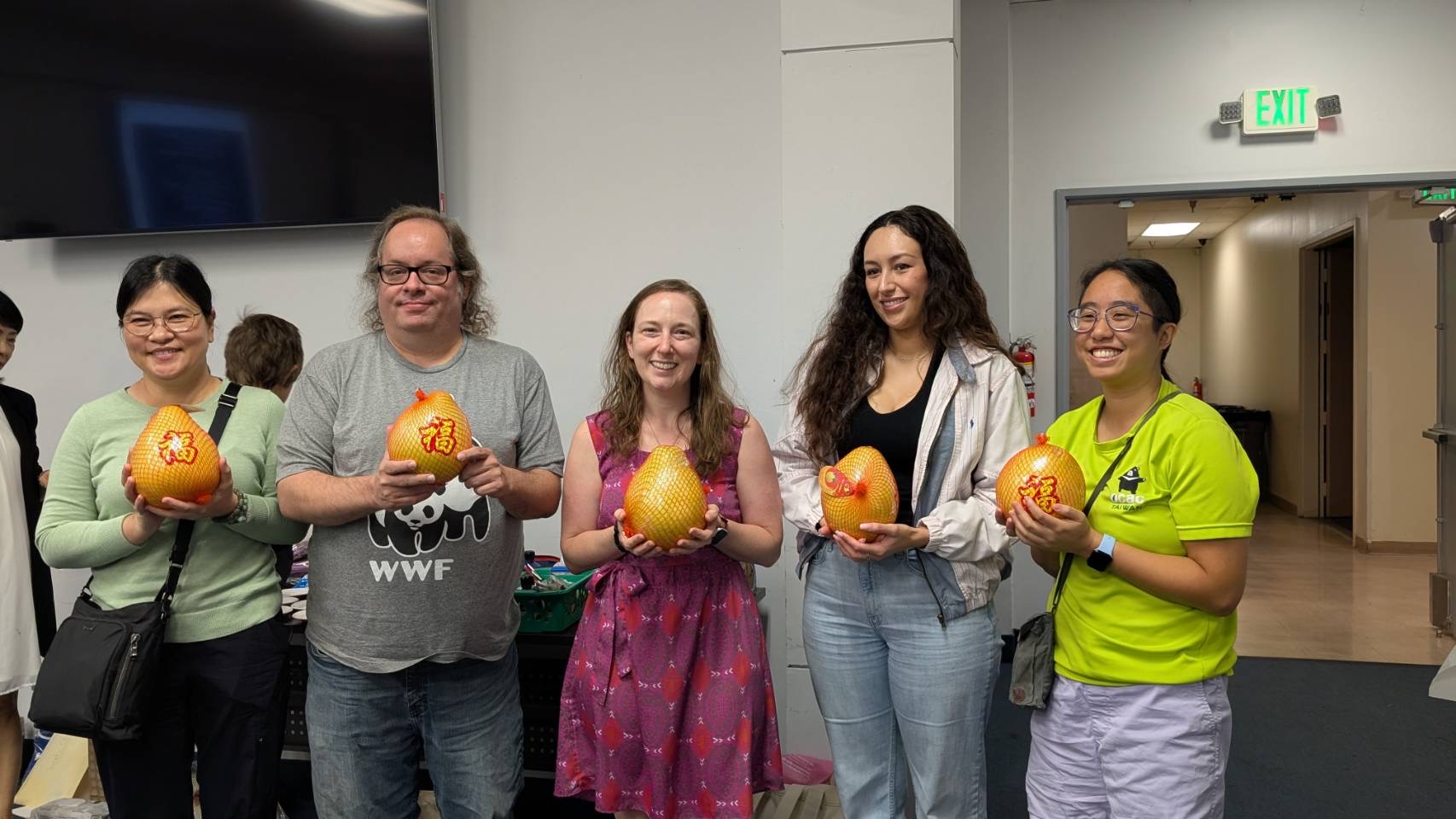 各組都有獎，最受歡迎非「柚子」莫屬啦