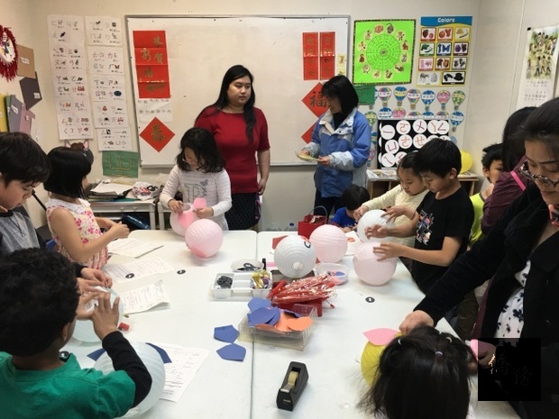 亞城台美學校孩童 歡樂闖關慶豬年2