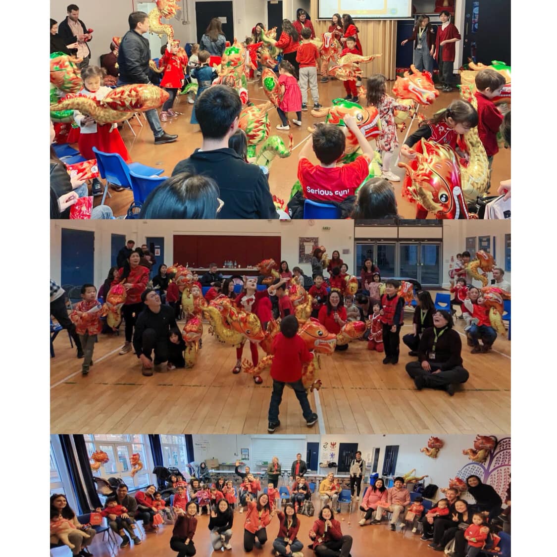 三場盛況空前的春節親子派對