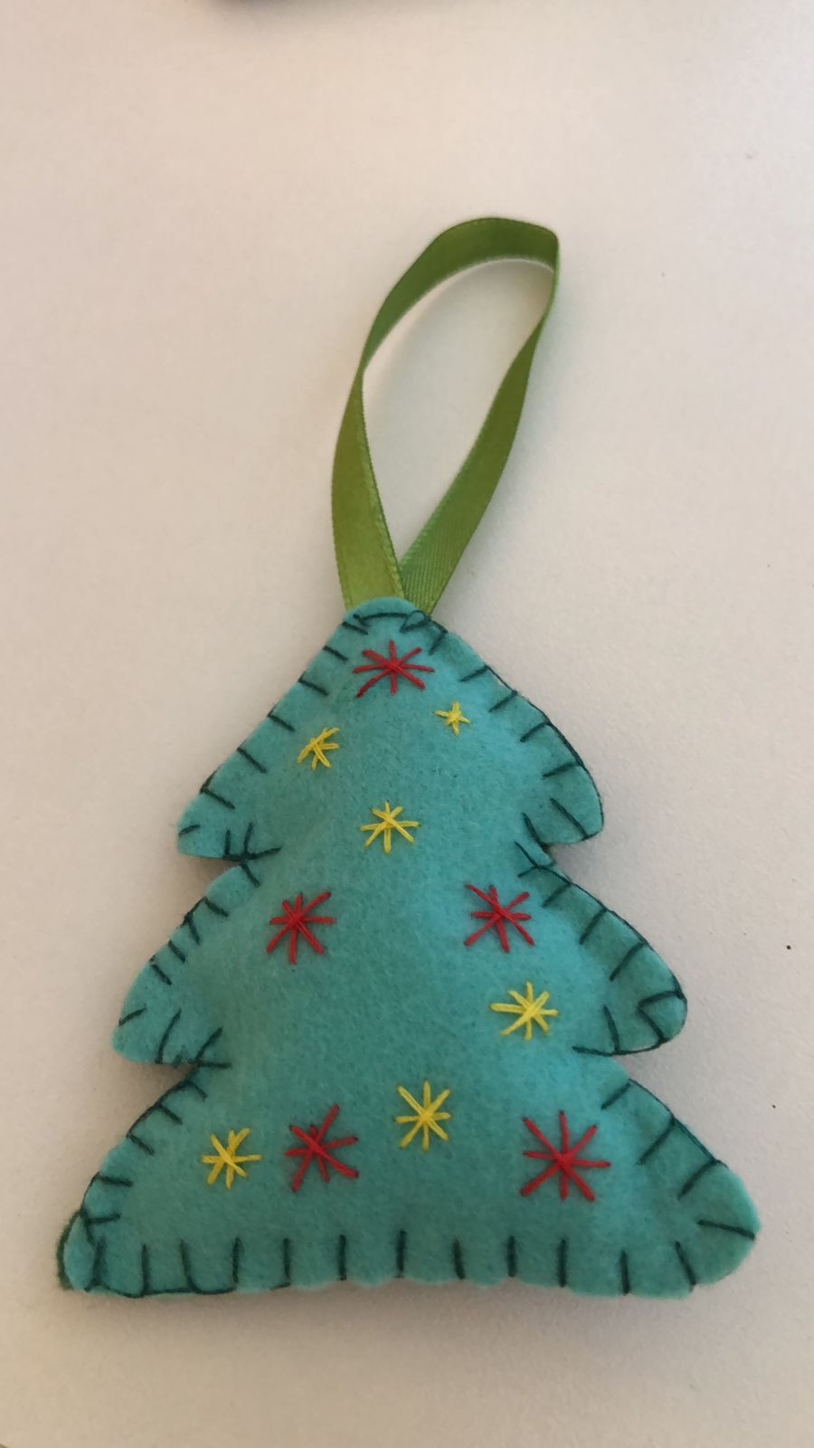 刺繡_聖誕樹飾品