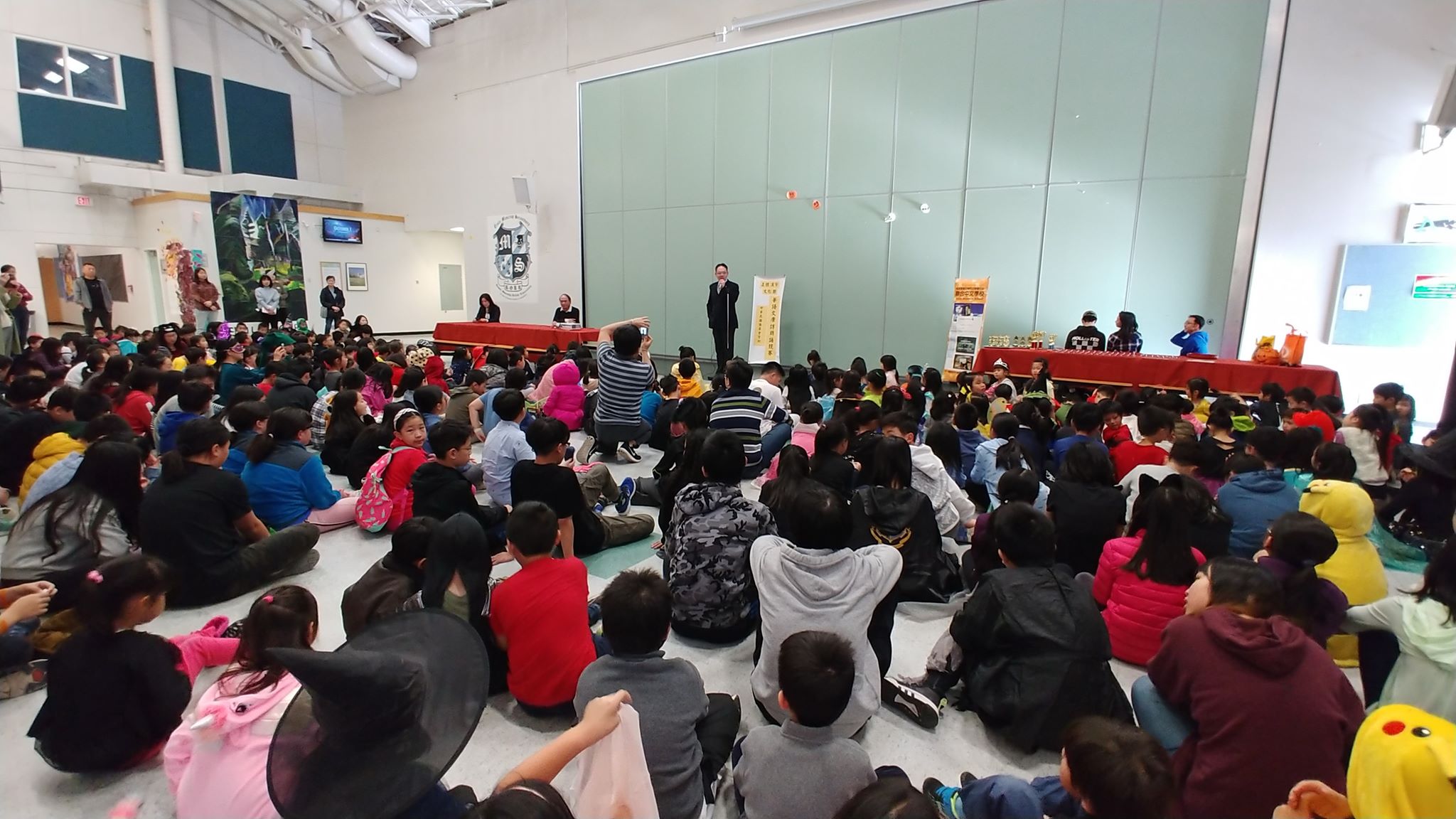 駐溫哥華台北經濟文化辦事處僑務組夏基陸組長致詞