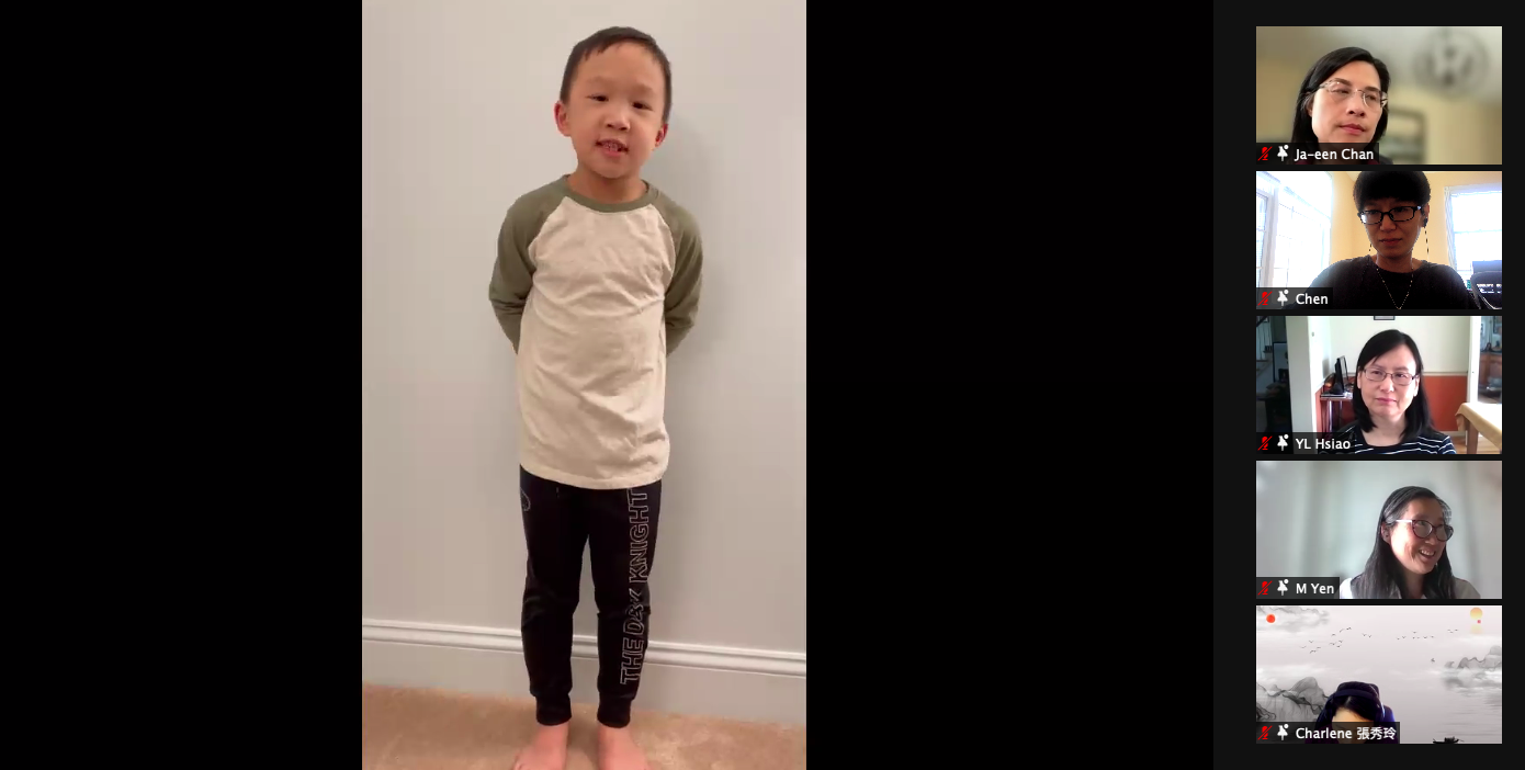 明德中文學校2022年國語演講比賽4