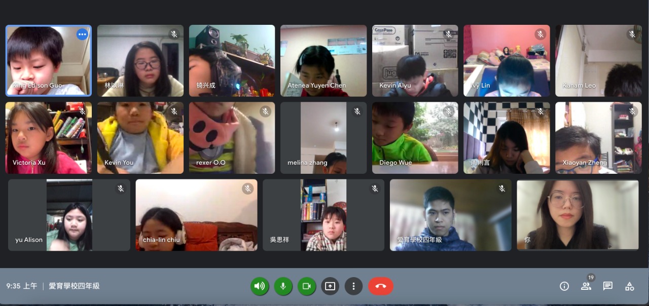 110學年度愛育學校 正體漢字文化節 「小學部中低年級組造詞比賽」5