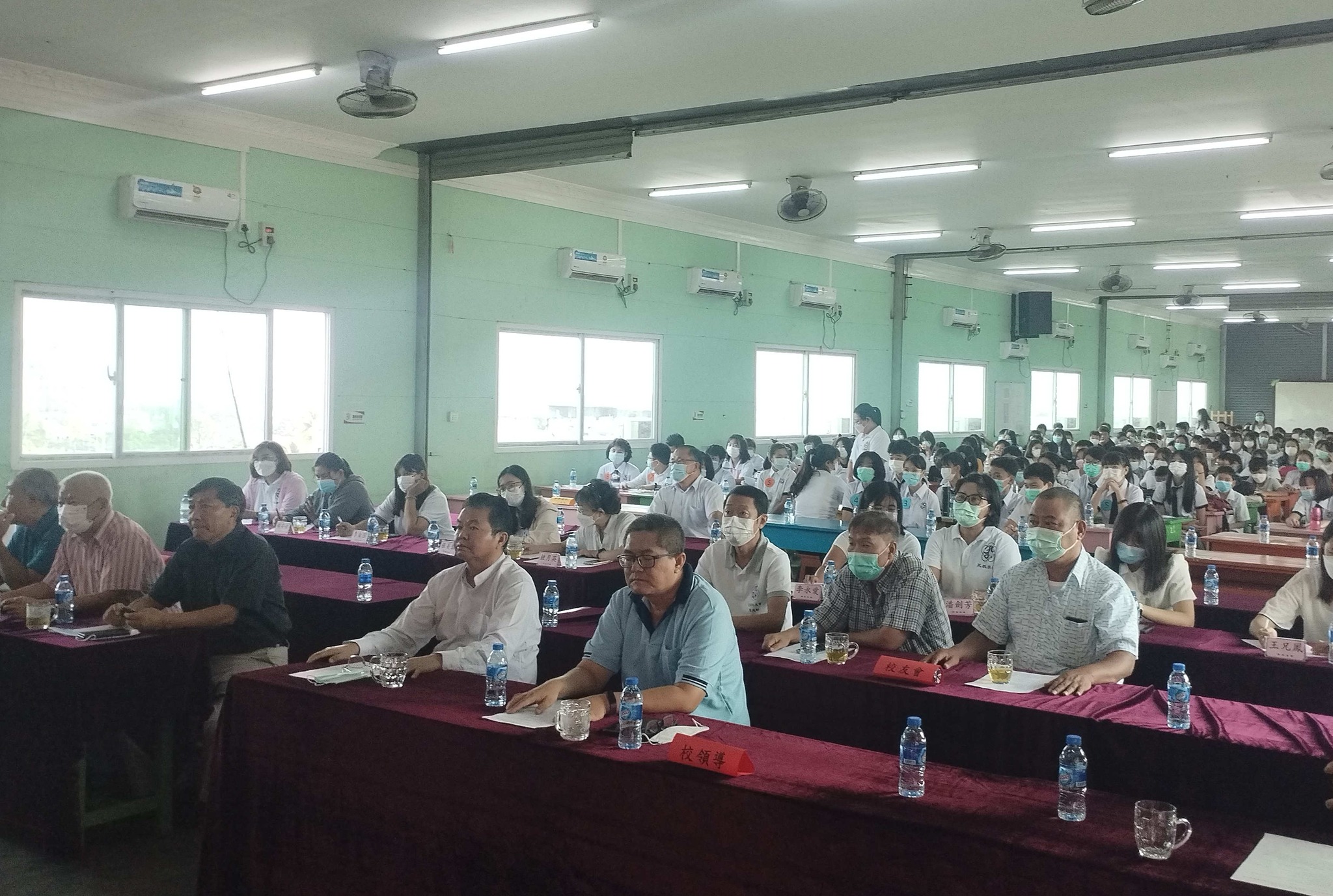 孔教東區比賽現場