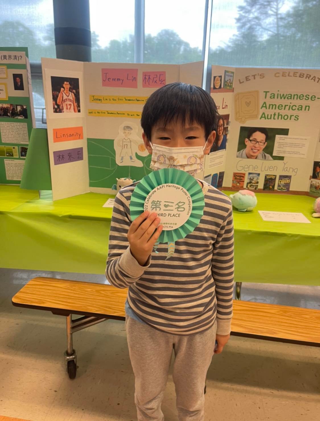 第三名得獎者 Ryan Li介紹「林來瘋」林書豪