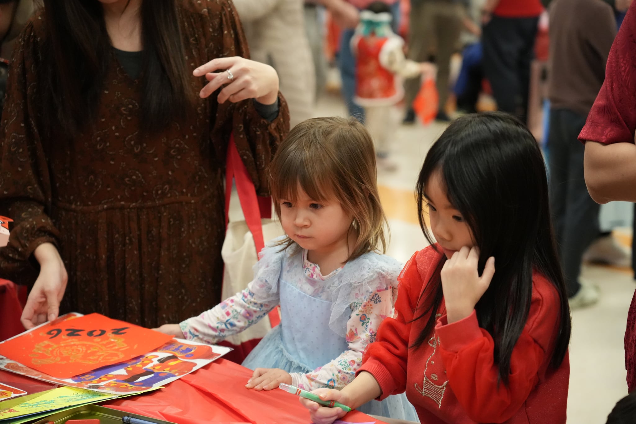 剪紙彩繪與春聯書寫等體驗活動