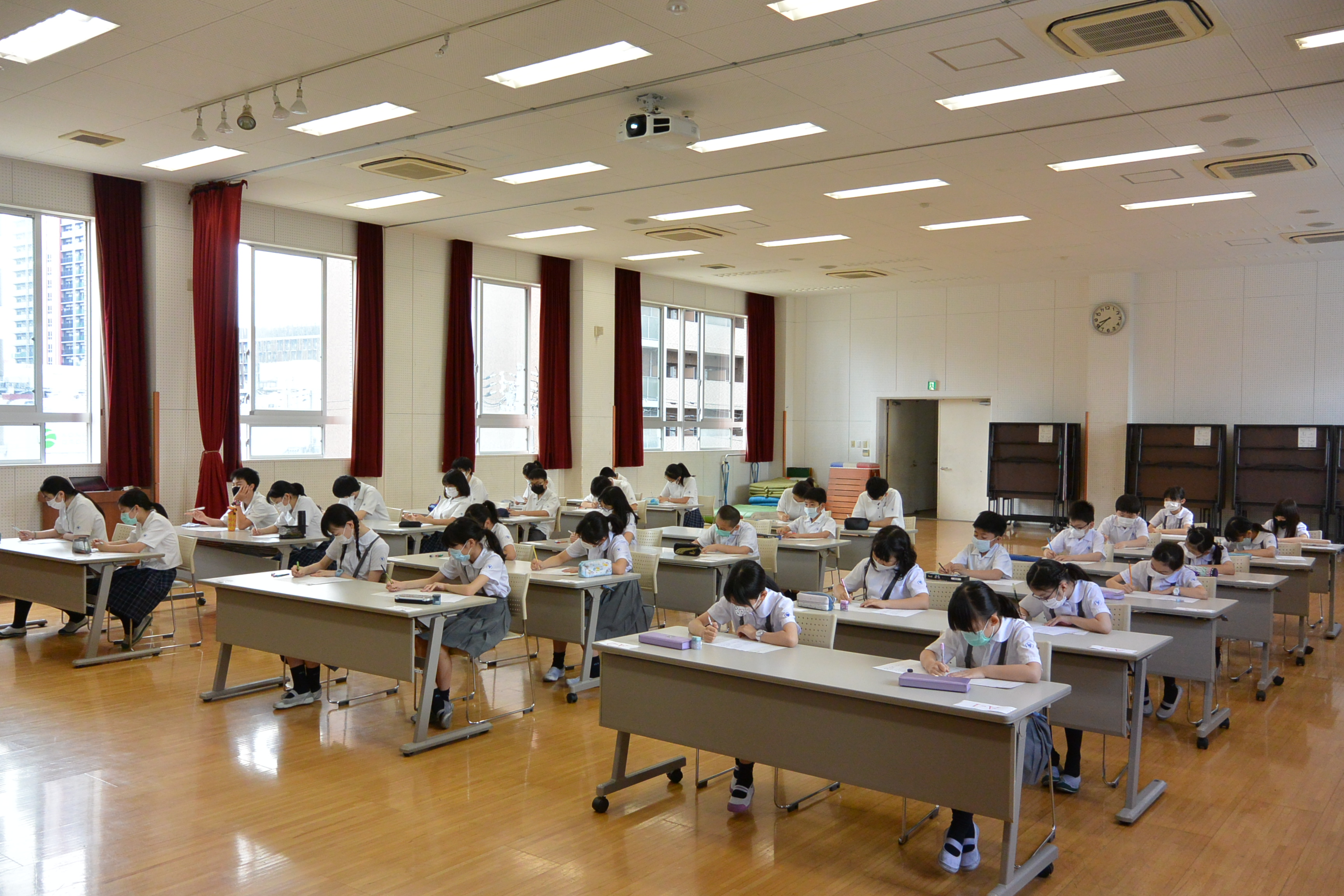 華語文作文比賽會場