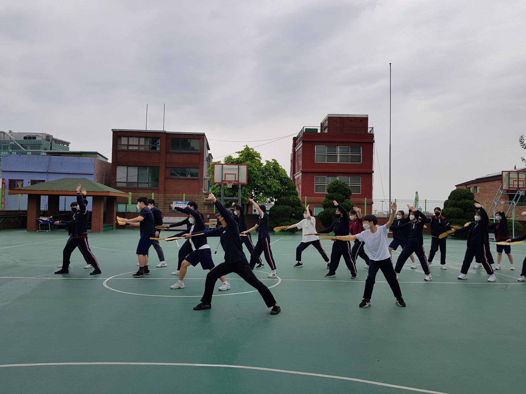 韓國仁川華僑中山中小學   2021 民俗文化技藝教學活動4