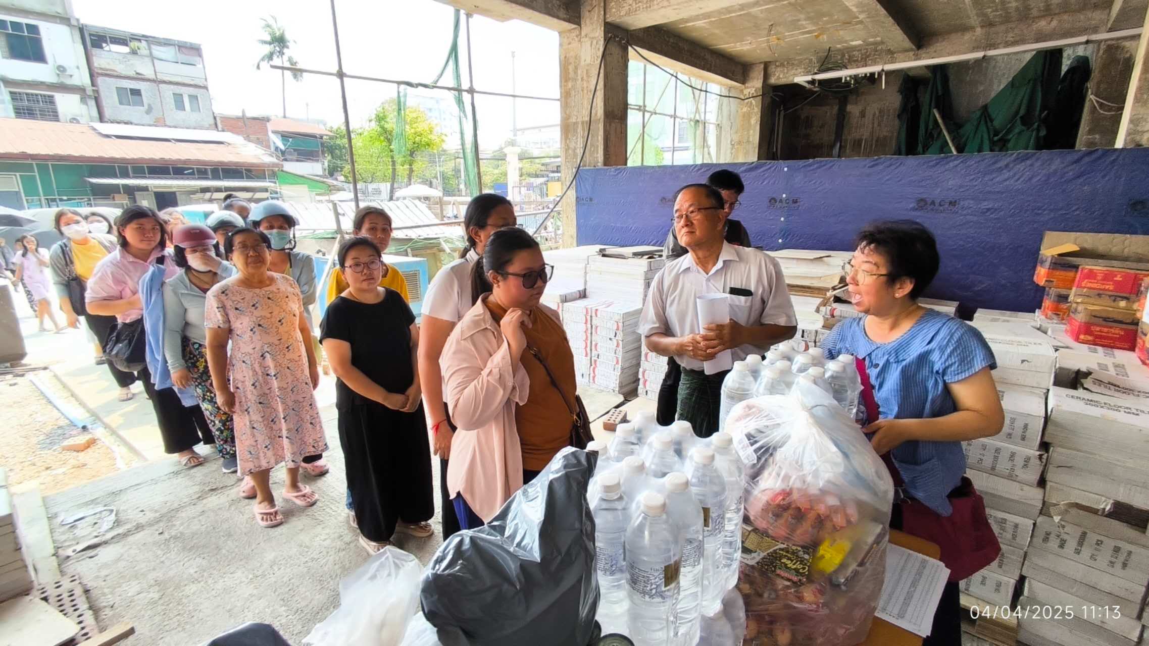 天災無情，人間大愛！—— 曼德勒孔教學校全體中緬文教師收到駐緬甸代表處、緬甸台商總會賑災援助愛心6