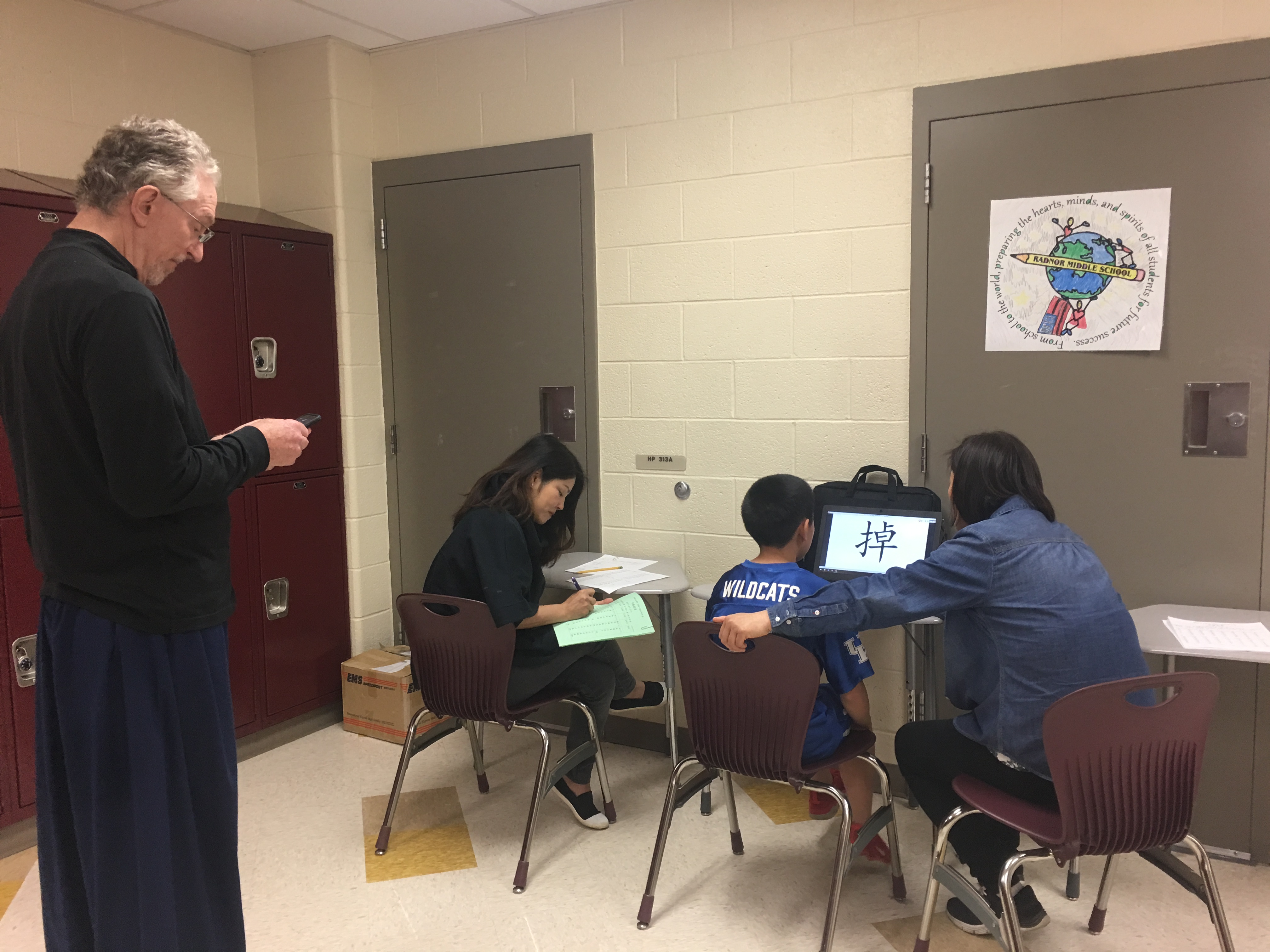 大費城明德中文學校認字比賽活化正體字教學，增進學習樂趣!3