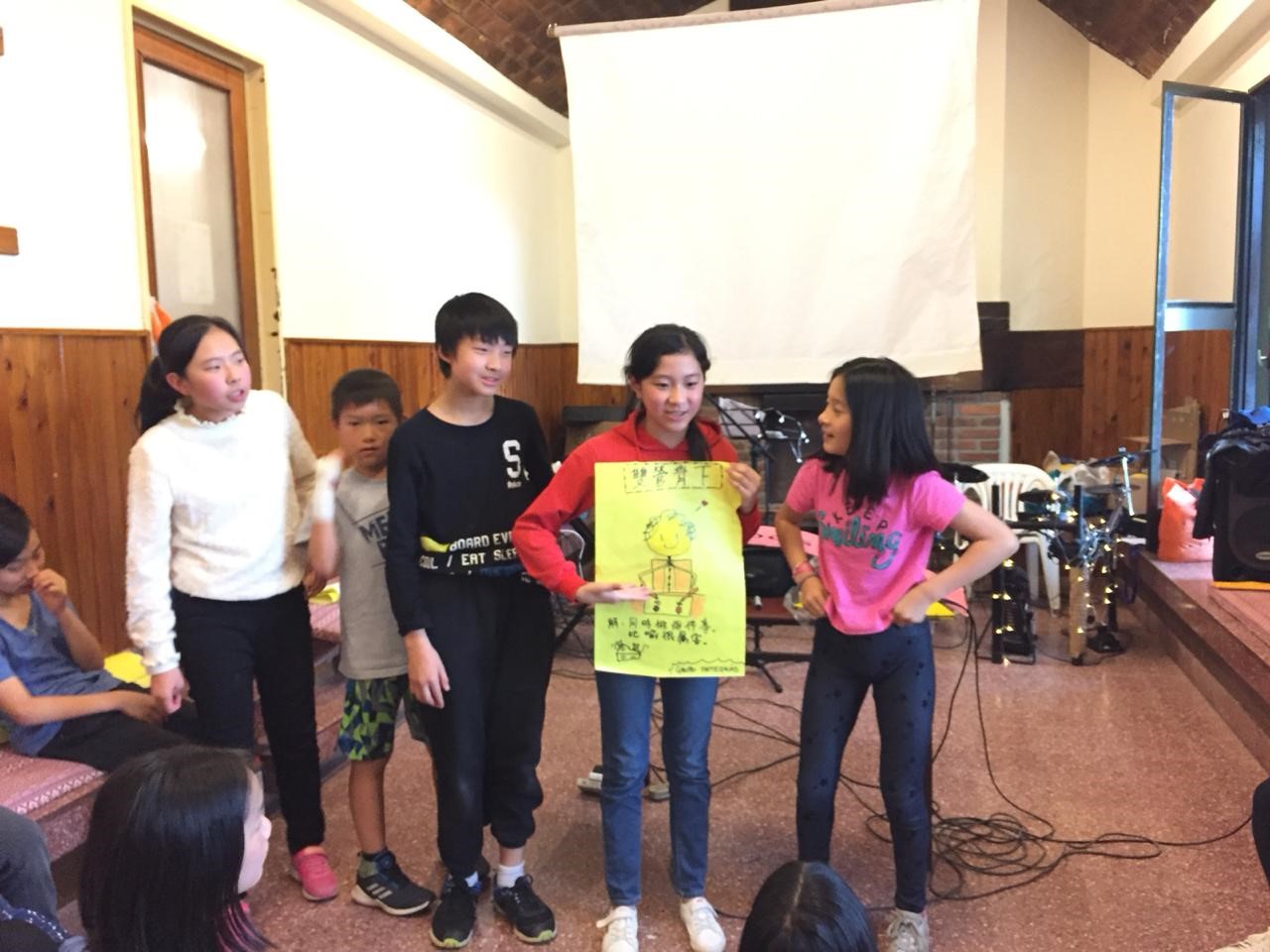 新興中文學校2019中、高年級春令營活動2