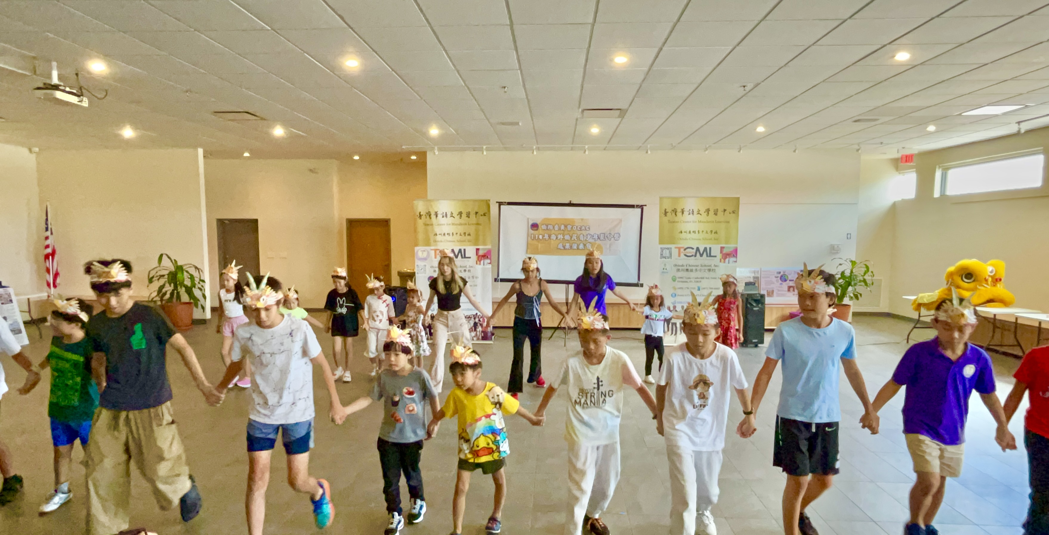 結業式成果發表 原住民舞蹈表演