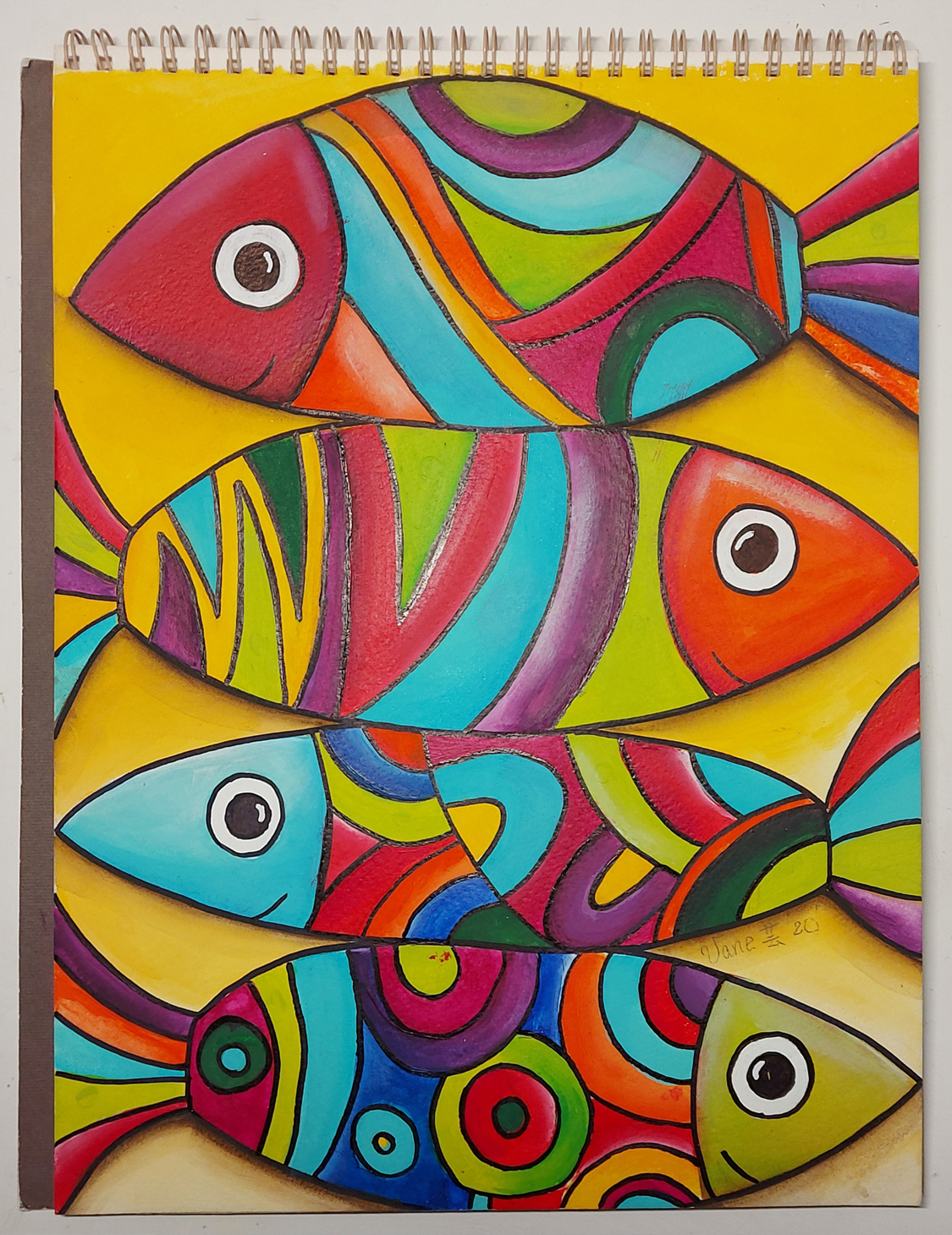 小學部 中高年級組第一名：吳珊芸（6年級）