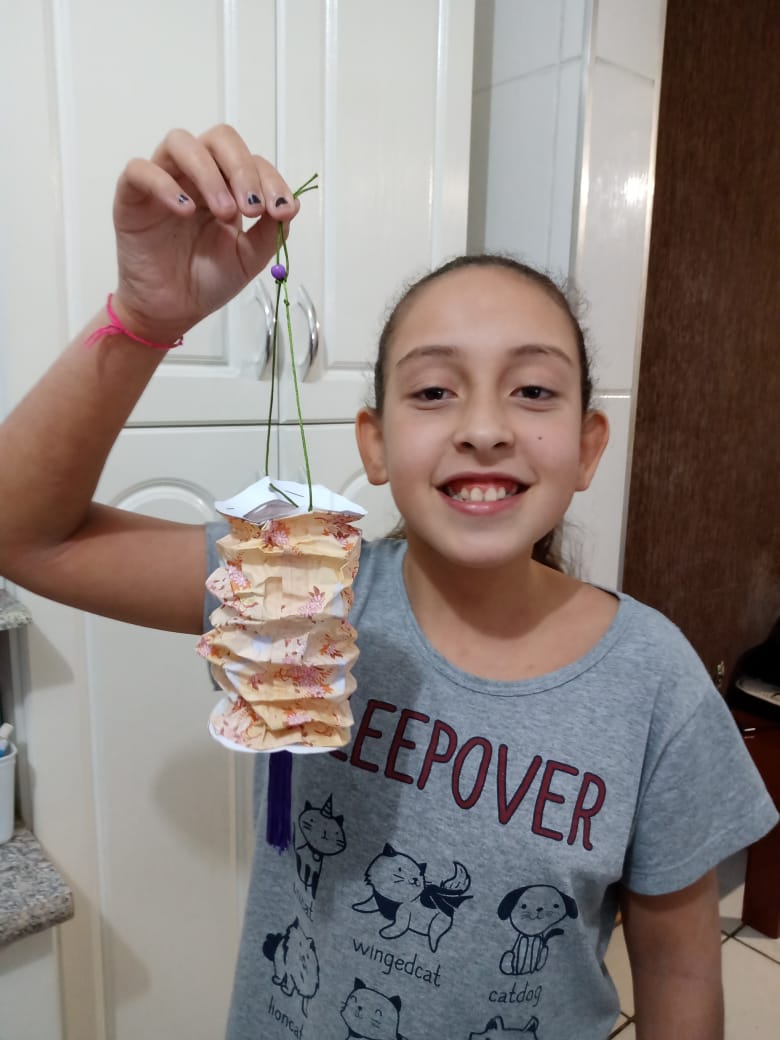 民眾分享完成之作品-風琴燈籠