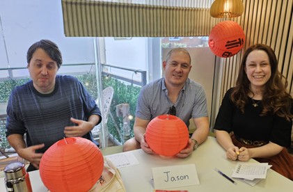 主流社區朋友熱情參與元宵文化體驗