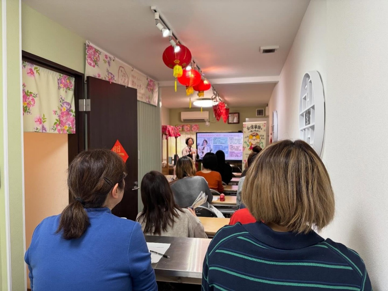 大阪弁天町台灣華語教室TCML春季招生說明會現場熱況