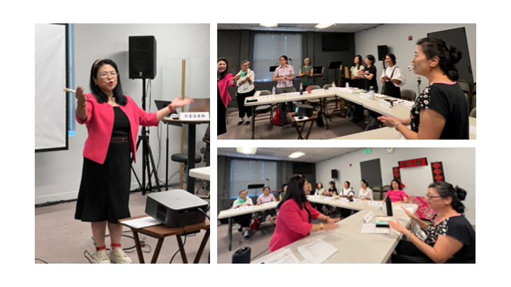 郭香蘭老師妙語如珠，參與講座老師期望能再次聽到老師的精彩分享。