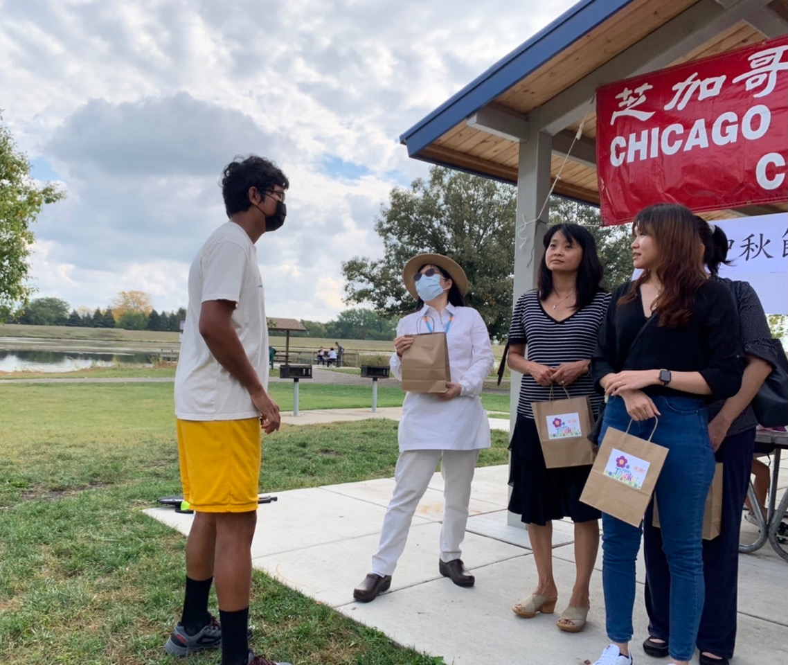 十年級學生對於老師的培育之恩表示感謝