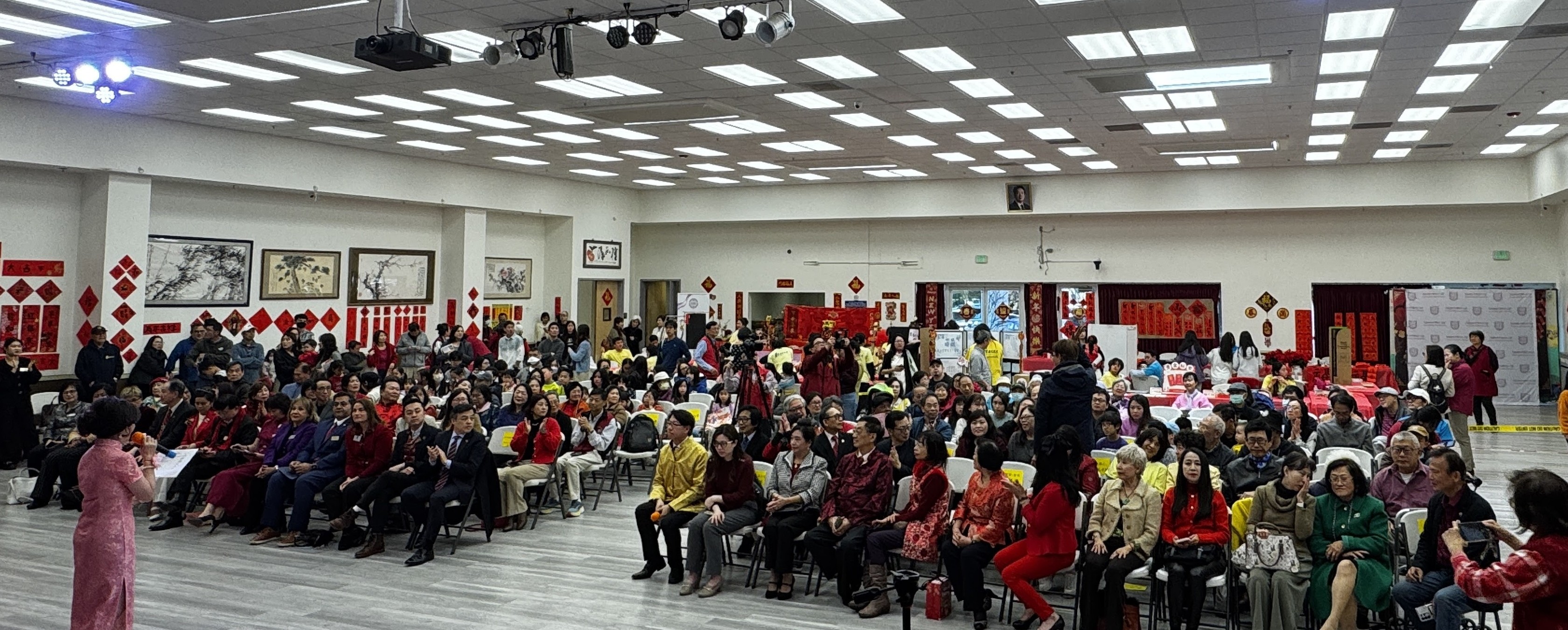 灣區僑界迎新送福-僑胞歡欣同慶