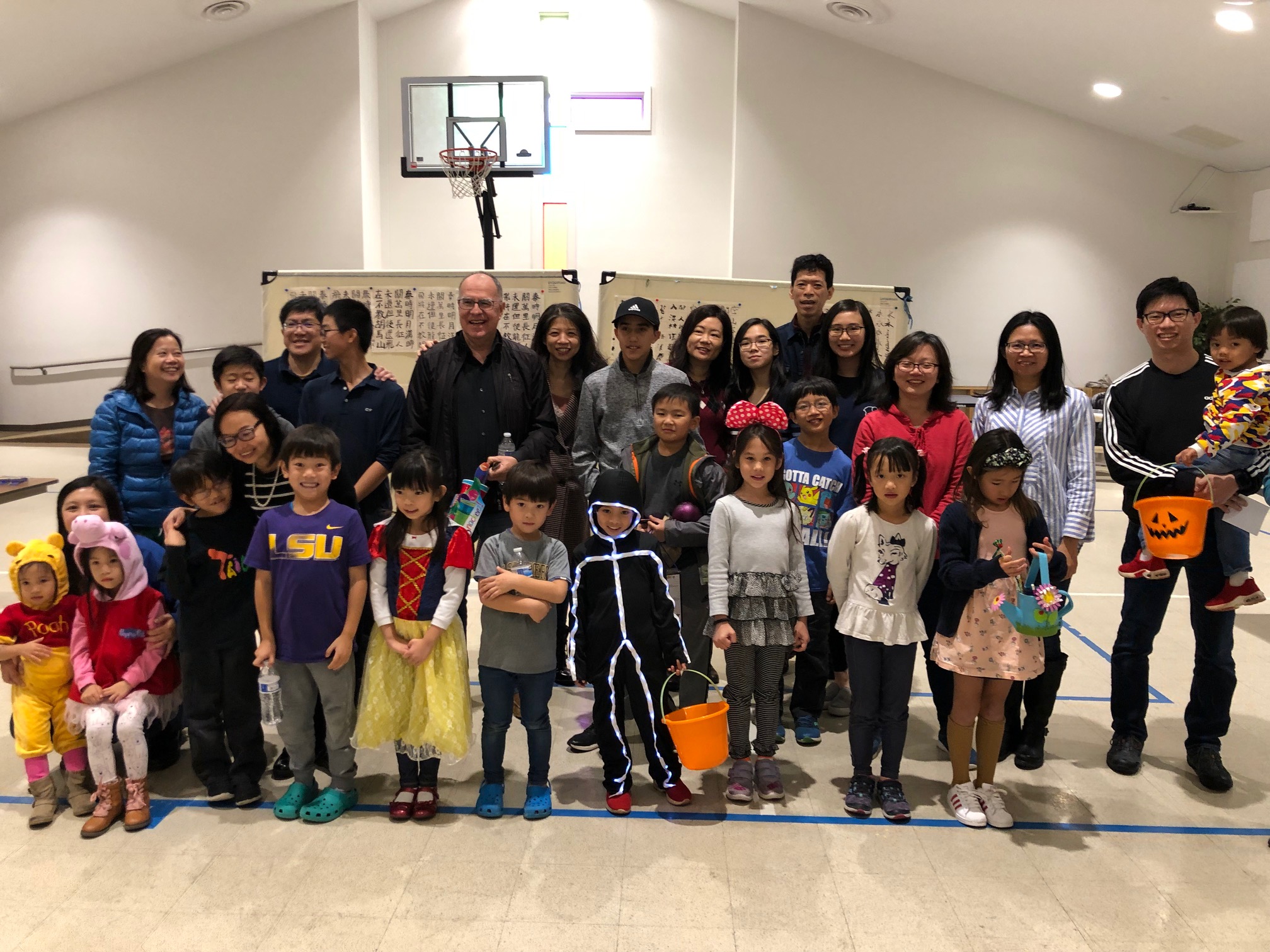 108學年度臺灣萊城中文學校正體漢字文化節--親子正體漢字教學園遊會2