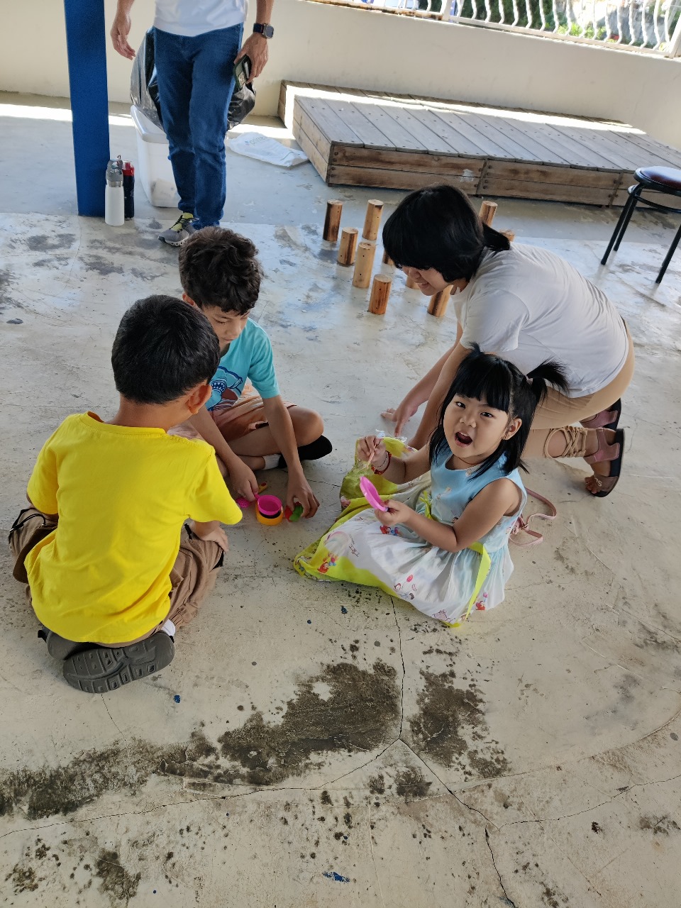 多明尼加臺灣商會附屬中文學校舉辦2025華人傳統童玩節4