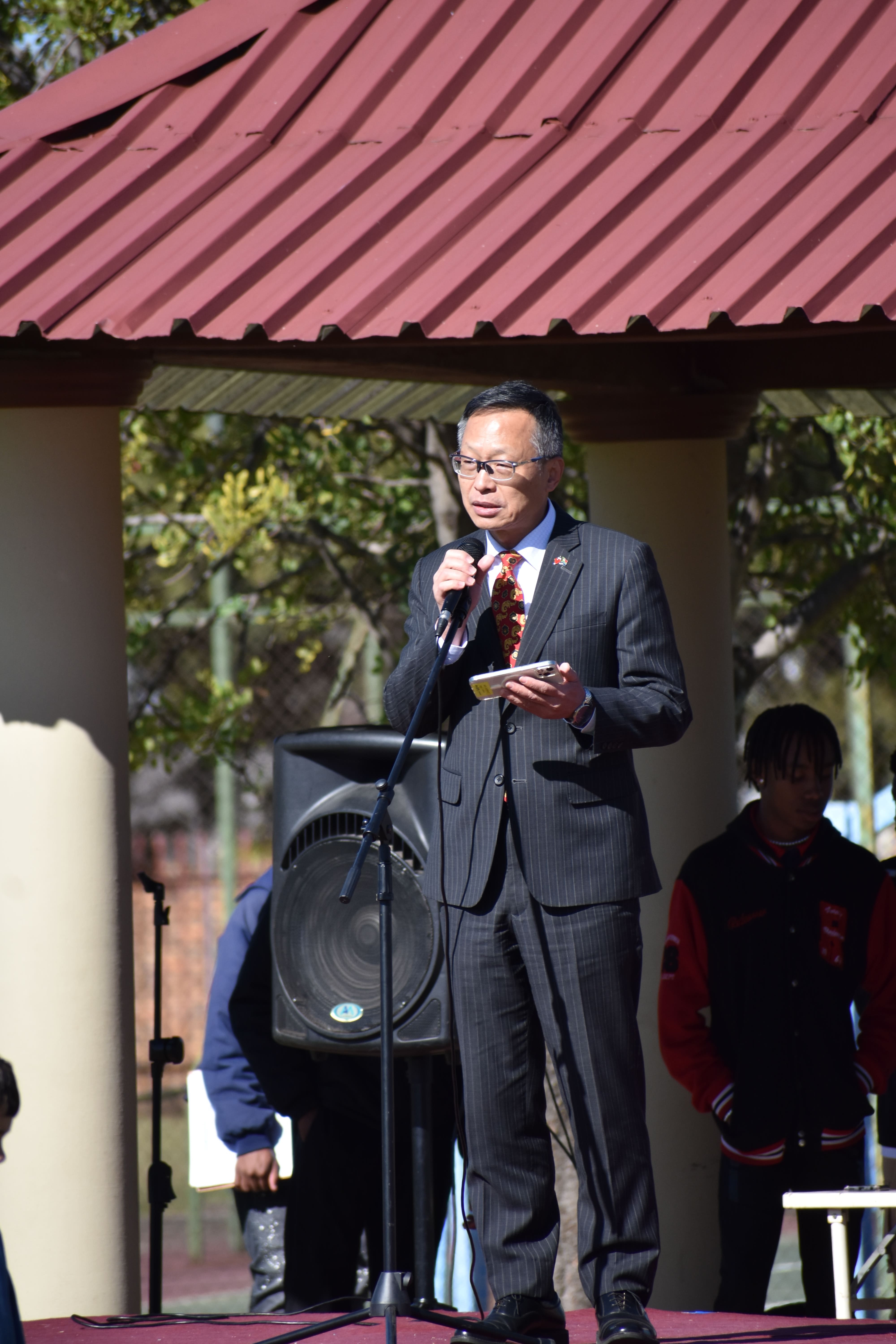 駐南非台北聯絡代表處廖文哲代表致詞