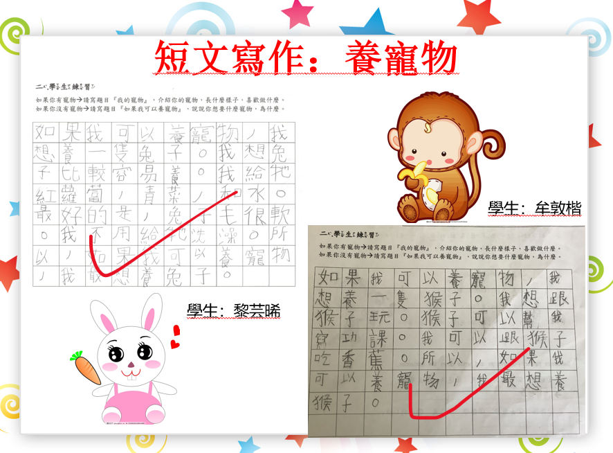 學生的短文寫作