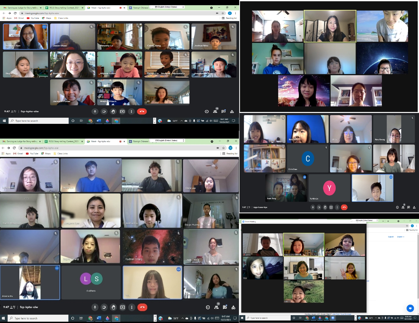 全校說故事比賽活動集錦