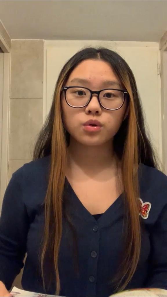 110學年度愛育學校 正體漢字文化節「朗讀比賽」4