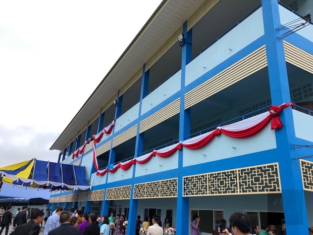 泰北建華綜合高中新建綜合教學大樓落成啟用2